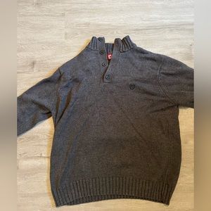 Men’s Grey chaps size L sweater